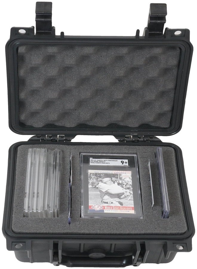 كايس كلوب صندوق تخزين بطاقات Case Club المصنف يتسع لما يصل إلى 53 غلافًا للبطاقات، أو أكثر من 100 غلاف علوي. مقاوم للماء مع إسفنج داخلي قابل للتخصيص - Image 4